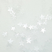 Star White Glitter