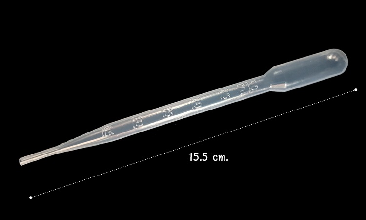 หลอดหยดพลาสติก 3 ml.