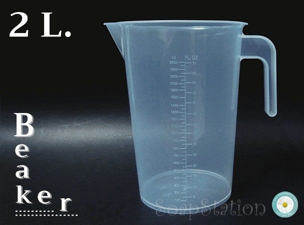 Beaker พลาสติก 2 L.
