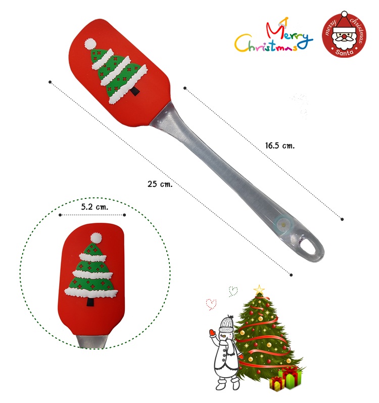 พายซิลิโคน ลายต้นคริสต์มาส